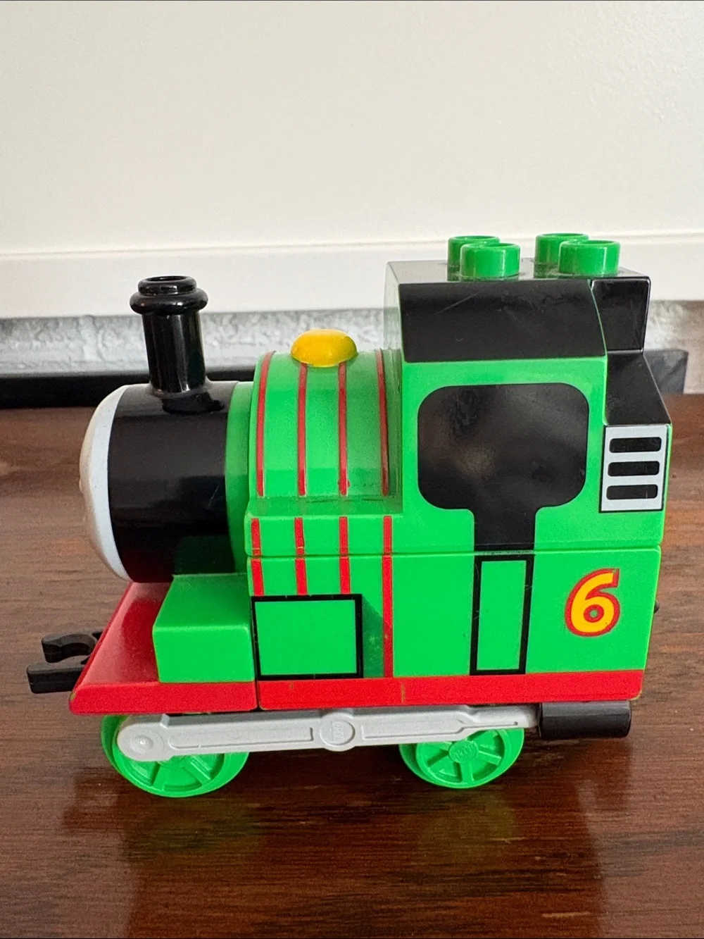 LEGOS Duplo x THOMAS THE TRAIN Percy Number 6 Train Toy